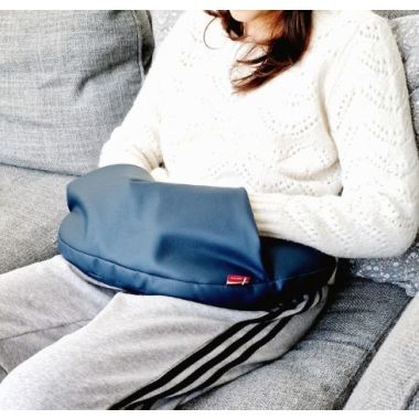 Knæpude med 2 indsyede lommer med kugler