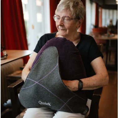 Qwiek.embrace Stor Tyngdepude med Vibrationer og Meditative lyde